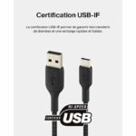 Cavo intrecciato - BELKIN - USB-C a USB-A - 1 m - Nero - immagine 5