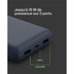 Batteria esterna - BELKIN - 20.000 mAh - USB-A e USB-C - 15 W - Blu - immagine 4