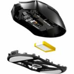 Mouse - Wireless - BE SILET! - Dark Perk Sym - Nero - immagine 6