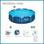 Kit piscina fuori terra tubolare BESTWAY Steel Pro - 305 x 76 cm - Rotonda (fornita con pompa filtro e cartuccia) - immagine 3