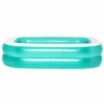 Piscina gonfiabile per bambini Bestway - Rettangolare - 201 x 150 x 51 cm - Blu - immagine 3