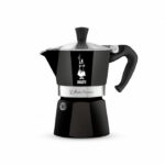 Caffettiera italiana - BIALETTI - Moka Express - Adatta a tutti i piani cottura tranne induzione - 3 tazze - 100 ml - Nera