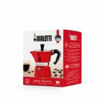 Caffettiera italiana - BIALETTI - La Mokina - Adatta a tutti i piani cottura tranne induzione - 1 tazza - 40 ml - Rossa - immagine 5