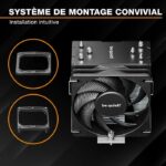 Silenzio! PURE ROCK PRO 3 Slim - Dissipatore CPU - Ventole da 100 mm - immagine 4