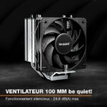Silenzio! PURE ROCK PRO 3 Slim - Dissipatore CPU - Ventole da 100 mm - immagine 5