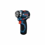 Trapano/avvitatore a batteria BOSCH PROFESSIONAL - Flexiclick GSR 12V-32 FC - 2 batterie GBA 2,0 Ah, + caricabatterie + accessori + custodia - immagine 2