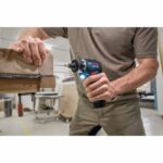 Trapano/avvitatore a batteria BOSCH PROFESSIONAL - Flexiclick GSR 12V-32 FC - 2 batterie GBA 2,0 Ah, + caricabatterie + accessori + custodia - immagine 4