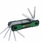 Set di chiavi Torx pieghevoli BOSCH 8 in 1