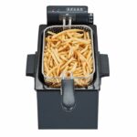 Friggitrice - CONTINENTAL EDISON - CEFR3BLK - 3 L - 2000 W - 1 cestello - Nero - immagine 2
