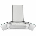 Cappa decorativa - CONTINENTAL EDISON - CEH60GS2 - Classe A - 60 x 47 x 50/84 cm - Acciaio inox / Vetro - immagine 2