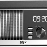 Radio FM portatile - CVG - BeBop FM - Bluetooth - Batteria integrata - Nero