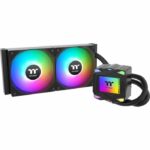 THERMALTAKE - LA240 ARGB Sync - Raffreddamento ad acqua AIO - Ventole da 120 mm - ARGB Intel AMD - Nero