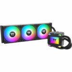 THERMALTAKE - LA360 ARGB Sync - Raffreddamento ad acqua AIO - Ventole da 120 mm - ARGB Intel AMD - Nero