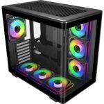 COOLER MASTER - Elite 600 Black 7*ARGB (versione a 7 ventole + hub) - Case per PC - Mid Tower - immagine 2