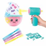 Canal Toys - Peluche Airbrush - Peluche Squishy Food'tastic da decorare con pennarelli profumati e stencil - AIR 072 - immagine 5