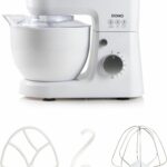 Impastatrice planetaria - DOMO - DO9241KR - 600 W - 6 velocità - 4 L - Bianco