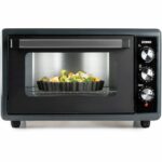 Forno elettrico multifunzione XXL - DOMO - DO808GO 6 50 L - Nero - 2000 W - Fino a 230°C - Timer 90 min - 4 funzioni di riscaldamento