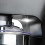 Impastatrice planetaria multifunzione - DOMO - 1200 W - 4,5 L - 8 velocità + Pulse - Grigio / Nero - immagine 4