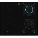 Piano cottura misto - ELECTROLUX - KDI640713K - 4 fuochi - 59 x 52 cm - Nero