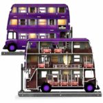 Puzzle 3D - Nottetempo - EXPLORA - 540310 - Licenza Harry Potter - 87 pezzi - Età 8+ - immagine 4