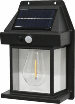 Lampada solare da parete - GALIX - G2601 - Rilevatore di movimento - 36 lumen