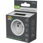 Monitor di consumo energetico - GAO - Misura W/kWh/tempo - Rileva 4W - Interruttore automatico integrato - 16A 3680W - immagine 5