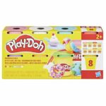 Play-Doh 8 colori arcobaleno, barattoli da 85 g di pasta modellabile - immagine 3