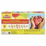 Play-Doh 8 colori arcobaleno, barattoli da 85 g di pasta modellabile - immagine 4