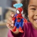 Elicottero della squadra di Spidey, personaggio da 7,5 cm e veicolo con proiettile, Marvel Spidey e i suoi fantastici amici, dai 3 anni in su - immagine 5