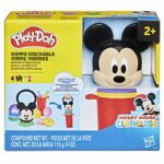 Play-Doh Disney Junior Stacking Shapes, set di pasta modellabile di Topolino, attività creative, dai 2 anni in su