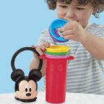 Play-Doh Disney Junior Stacking Shapes, set di pasta modellabile di Topolino, attività creative, dai 2 anni in su - immagine 5