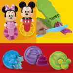 Play-Doh Disney Junior Crea una storia, set di pasta modellabile portatile, attività creative di Topolino e Minnie, dai 2 anni in su - immagine 6