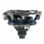 Beyblade X Starter Pack Rudder Phoenix 4-70LF UX, trottola d'attacco Takara Tomy con lanciatore, trottole da competizione, età 8+ - immagine 4