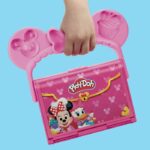 Play-Doh Disney Junior My Baking con Minnie Mouse, pasta da modellare di Topolino, attività creative per la scuola materna, dai 2 anni in su - immagine 4