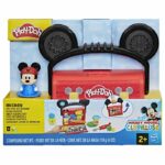 Play-Doh Disney Junior My Garage con Topolino, set di pasta da modellare, attività creative, giocattoli per la scuola materna, dai 2 anni in su