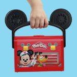 Play-Doh Disney Junior My Garage con Topolino, set di pasta da modellare, attività creative, giocattoli per la scuola materna, dai 2 anni in su - immagine 5