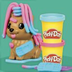 Play-Doh 4 Mini Classic Set: Parrucchiere, Veterinario, Gelateria e Fabbrica del divertimento; Gioco creativo; Classico; Età 3+ - immagine 4