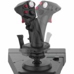 Sistema di volo Hori PC e supporto HOTAS - Funzione timone a doppio joystick - 200 funzioni configurabili - Nero - immagine 3