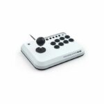 Gamepad - PC, PS4 e PS5 - Fighting Stick Mini - PlayStation - Cablato - Bianco - Hori