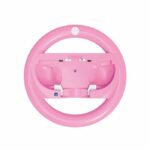 Volante da corsa - Nintendo Switch 2 - Hori - Mario Kart World Joy-Con - Motivo pesca - Rosa