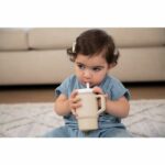 La mia prima tazza in silicone - INFANTINO - 255 ml - Sabbia - immagine 2