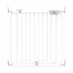 Cancelletto di sicurezza INGENUITY - Non richiede fori - Facile da installare - Da 73 a 80 cm - Montaggio a pressione, non richiede viti o fori, per bambini, neonati e scale