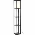 Lampada da terra BEGO 3 piani - H 160 cm - Nera - immagine 3