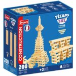JEUJURA - Set di costruzioni in legno - TECAP 3XL - 200 pezzi - Età 3+ - immagine 6