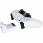 Batteria esterna per controller Joy-Con - Nintendo Switch 2 - Konix - Indicatore di carica a LED - 10 modalità di illuminazione RGB - Nero