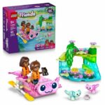 LEGO Friends 42681 Barca avventura Axolotl - Set di costruzione per bambini dai 5 anni in su - Minifigure