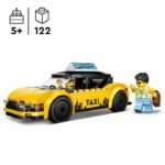 LEGO City 60487 Taxi giallo - Auto giocattolo per bambini o bambine dai 5 anni in su - Idea regalo - immagine 2