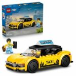 LEGO City 60487 Taxi giallo - Auto giocattolo per bambini o bambine dai 5 anni in su - Idea regalo