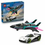 LEGO City 60489 Jet contro Auto - Giocattolo da costruzione per bambini dai 6 anni in su - Idea regalo