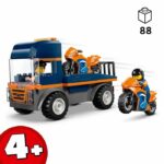 LEGO City 60491 Trasportatore di motociclette - Giocattolo da costruzione per bambini dai 4 anni in su - Idea regalo - immagine 2